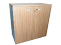 QF-Low Cabinet Walnut Finish